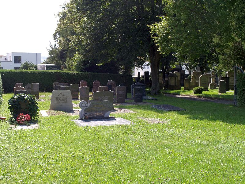 Der jüdische Friedhof in Konstanz